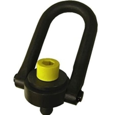 Actek Safety Swivel Hoist Ring, 214 In UBar Dia, 4 In Thread Protrusion, 50,000 Lb Rated Load, 47006 47006